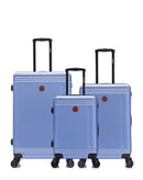 Lot de 3 Valises Rigides Grand Format, Taille Moyenne et Cabine GSTAAD