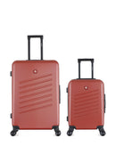 Lot de 2 Valises Rigides Grand Format et Cabine ZURICH