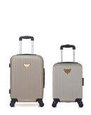 Lot de 2 Valises Rigides Cabine et Cabine XXS AGATA