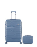 Lot de 2 Valises Rigides Grand Format et Grand Vanity PEGASE