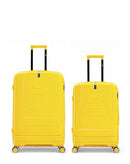 Lot de 2 Valises Rigides Grand Format et Taille Moyenne GALINA