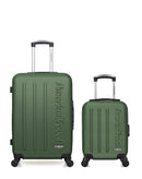 Lot de 2 Valises Rigides Taille Moyenne et Cabine XXS BRONX