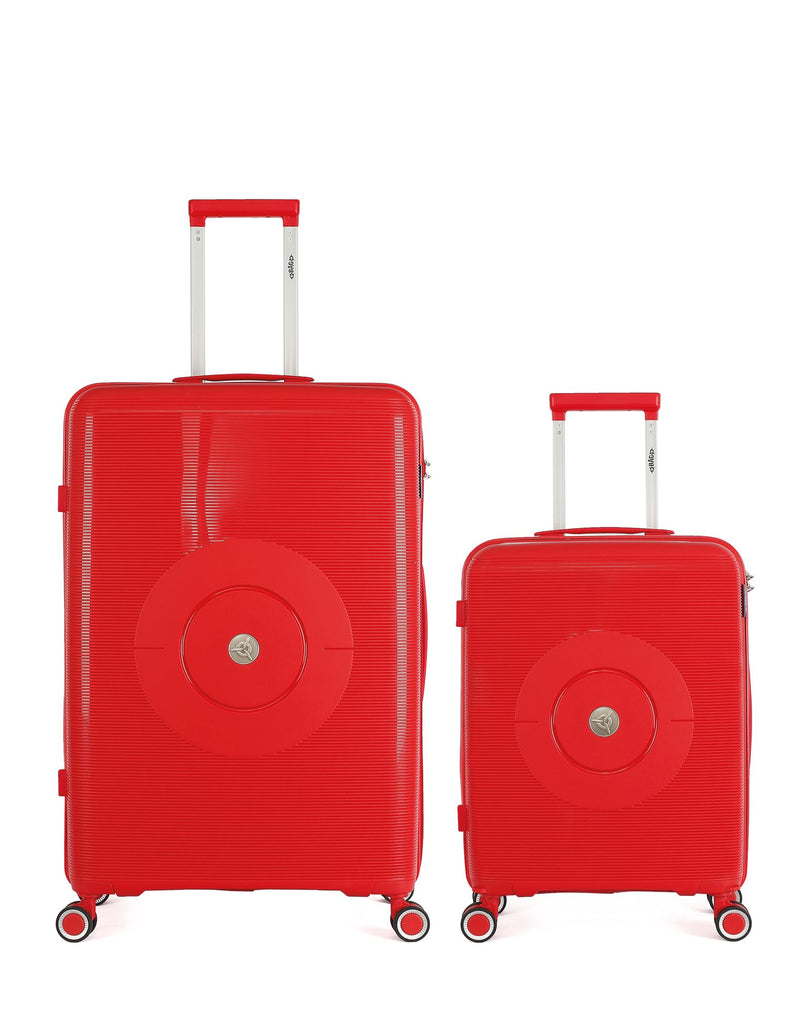 Lot de 2 Valises Rigides Grand Format et Cabine ORION