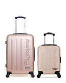 Lot de 2 Valises Rigides Taille Moyenne et Cabine XXS BRONX