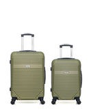 Lot de 2 - Valise weekend et valise cabine MEMPHIS