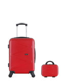 Lot de 2 Valises Rigides Cabine et Vanity AMAZONE