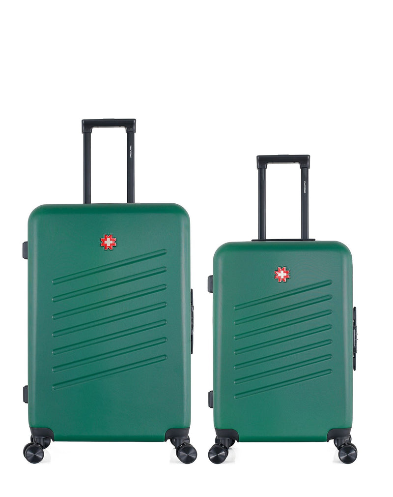 Lot de 2 Valises Rigides Grand Format et Taille Moyenne ZURICH