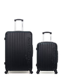 Lot de 2 Valises Rigides Grand Format et Cabine BUDAPEST