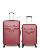 Lot de 2 - Valise grand format et valise weekend CHELSEA