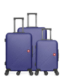 Lot de 3 Valises grand format, valise weekend et valise cabine SPIEZ