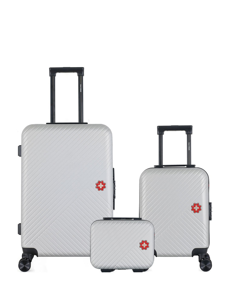 SWISS KOPPER - LOT DE 3 - Valises weekend, cabine XXS et vanity SPIEZ