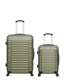 Lot de 2 Valises Rigides Grand Format et Cabine LIMA