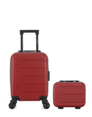 Lot de 2 Valises Rigides Cabine XXS et Vanity AIGLE