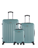LOT DE 3 - Valises grand format, weekend et cabine XXS BROOKLYN