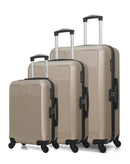 Set de 3 valises rigides SELENGA