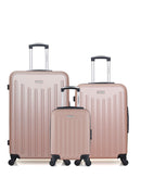 LOT DE 3 - Valises grand format, weekend et cabine XXS BROOKLYN