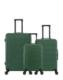 Lot de 3 Valises grand format, valise weekend et valise cabine AIGLE