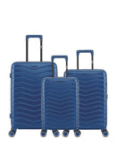 Lot de 3 Valises Rigides Taille Moyenne, Cabine et Cabine XS SEATTLE