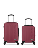 Lot de 2 Valises Rigides Cabine et Cabine XXS BRONX