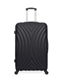 Set de 4 Valises Rigides Grand Format, Taille Moyenne, Cabine et Cabine XXS LAGOS-M