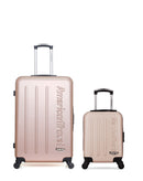 Lot de 2 Valises Rigides Grand Format et Cabine XXS BRONX