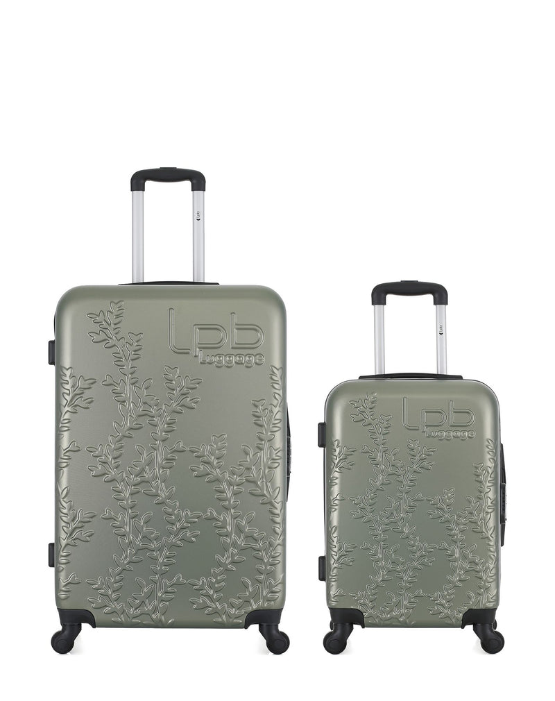 Lot de 2 Valises Rigides Grand Format et Cabine NAIS