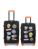 Lot de 2 Valises Rigides Taille Moyenne et Cabine LUGERS