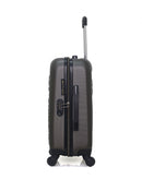 Lot de 2 Valise Cabine et Vanity Rigide ELEONOR