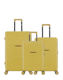 Lot de 3 Valises Rigides Grand Format, Taille Moyenne et Cabine CLEVELAND