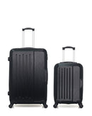 Lot de 2 Valises Rigides Grand Format et Cabine VESUVIO