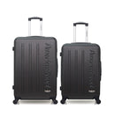 Lot de 2 Valise Grand Format et Valise Weekend BRONX