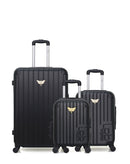 LOT DE 3 - Valises grand format, cabine et cabine XXS MARIANNE