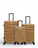 Lot de 3 Valises Rigides Grand Format, Taille Moyenne et Cabine REDWOOD