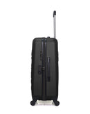 Lot de 3 Valise weekend, valise cabine et vanity ELEONOR