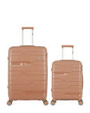 Lot de 2 Valises Rigides Grand Format et Cabine PEGASE