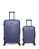 Lot de 2 Valises Rigides Grand Format et Cabine ZURICH