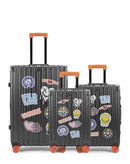 Lot de 3 Valises Rigides Grand Format, Cabine et Cabine XS LUGERS