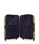 Lot de 2 valises rigides grand format et moyenne NORINE-A