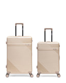 Lot de 2 Valises Rigides Grand Format et Taille Moyenne WOHLEN