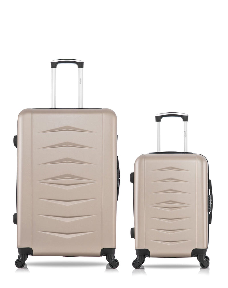 Lot de 2 Valises Rigides Grand Format et Cabine OVIEDO