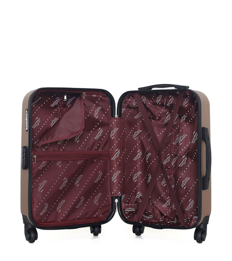 Lot de 2 Valises Rigides Cabine et Vanity CHELSEA