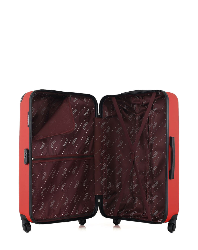 Lot de 3 Valises Rigides Grand Format, Cabine et Cabine XXS BUDAPEST
