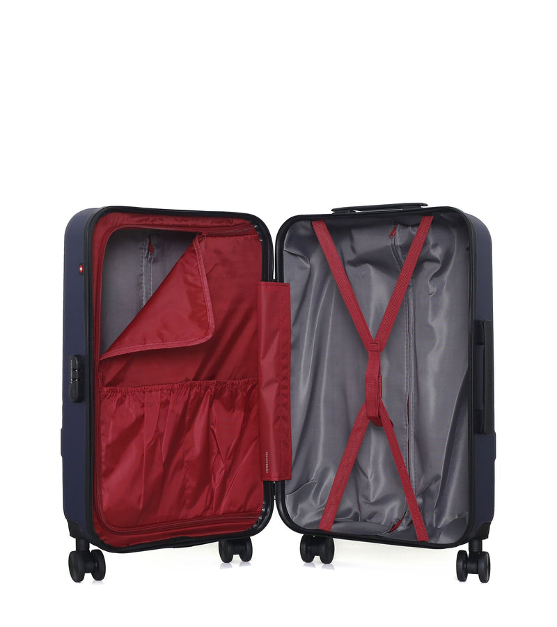 SWISS KOPPER  -  Lot de 4  -  Valise weekend, valise cabine, valise cabine XXS et vanity USTER