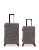 Lot de 2 Valises Rigides Taille Moyenne et Cabine WAGRAM