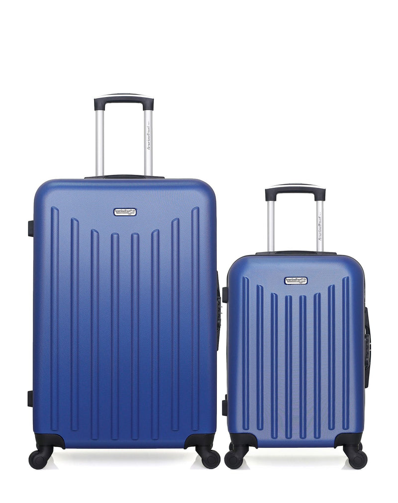 Lot de 2 Valises Rigides Grand Format et Cabine BROOKLYN