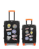 Lot de 2 Valises Rigides Taille Moyenne et Cabine XS LUGERS