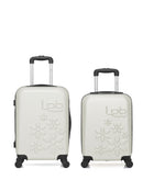 Lot de 2 Valises Rigides Cabine et Cabine XXS ELEONOR