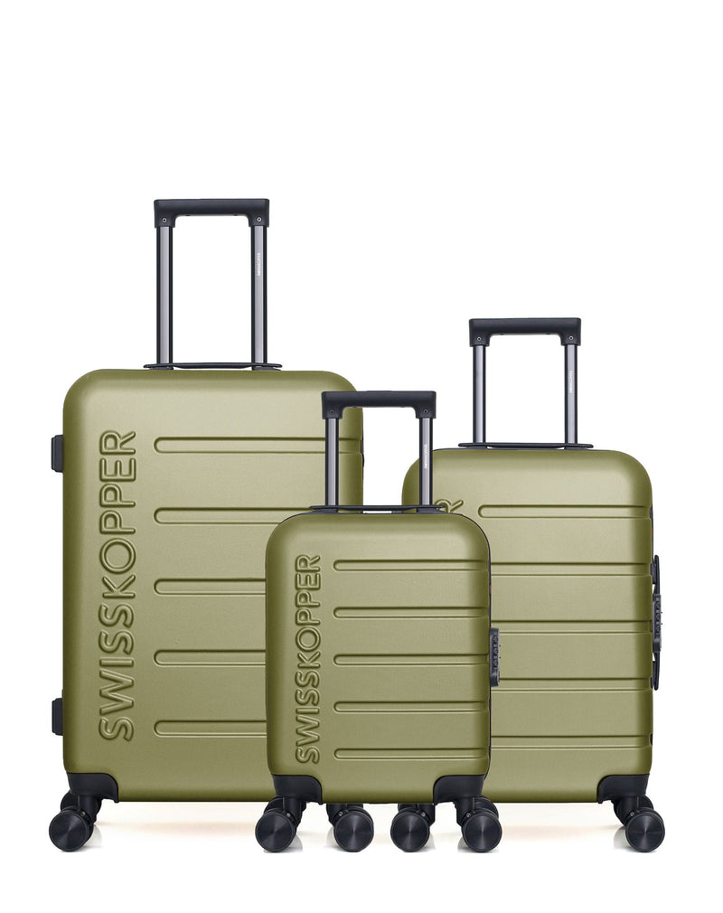 Lot de 3 Valises weekend, valise cabine et valise cabine XXS AIGLE