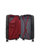 Lot de 4 Valises grand format, valise weekend, valise cabine, valise cabine XXS AIGLE