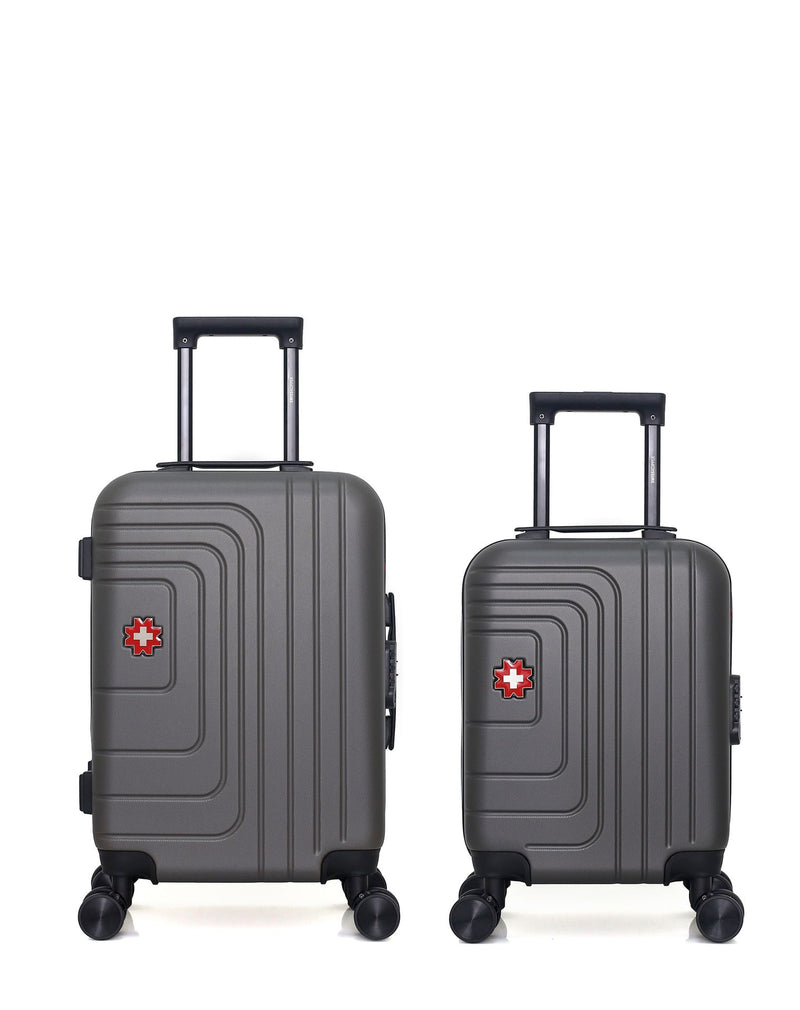 Lot de 2 Valises Rigides Cabine et Cabine XXS RUTI